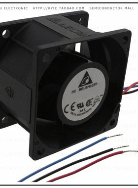 PFB0624EHE-F00【FAN AXIAL 60X38MM 24VDC WIRE】