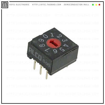 1825007-6【SWITCH ROTARY DIP BCD 0.40VA 20V】