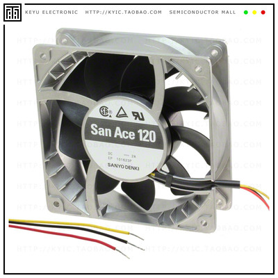 9SG1224G101【FAN 120X38MM 24VDC RBLS TACH】