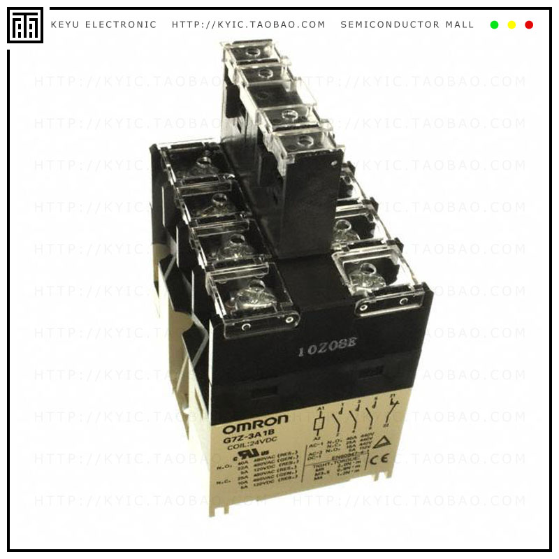 G7Z-3A1B-11Z DC24【RELAY GEN PURPOSE 4PST 40A 24V】