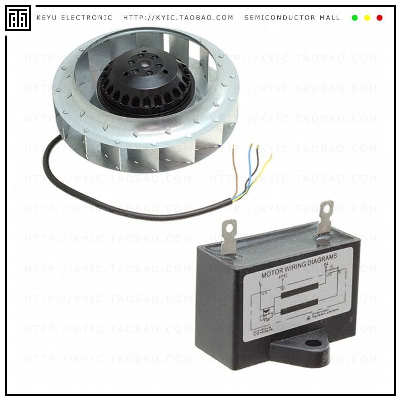 UF175AMA12-H1C2A【FAN IMP MTRZD 175X55MM BALL WIRE】