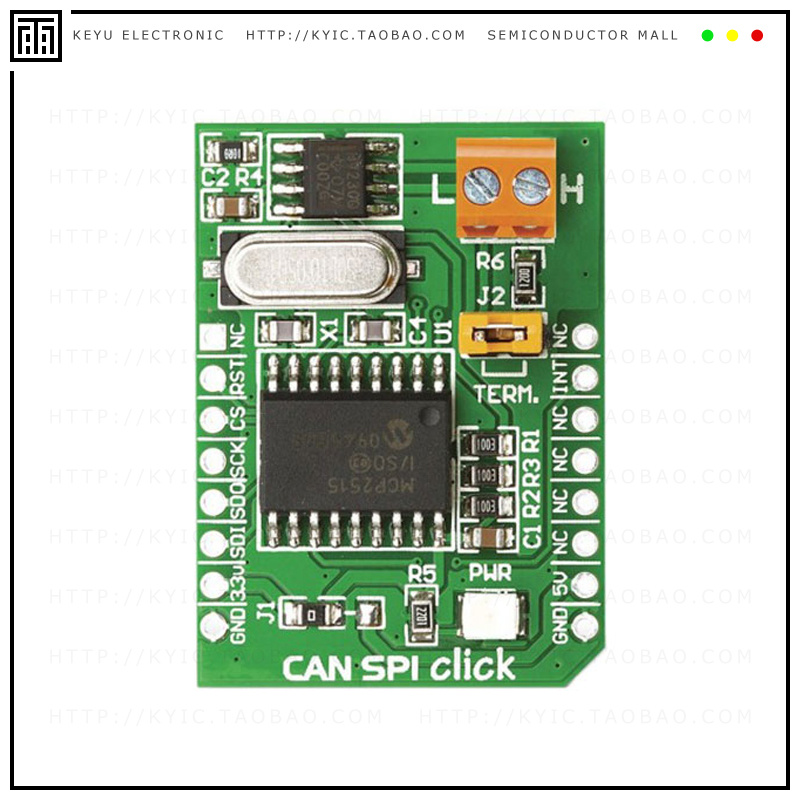 MIKROE-988【BOARD CAN-SPI CLICK 5V MIKROBUS】