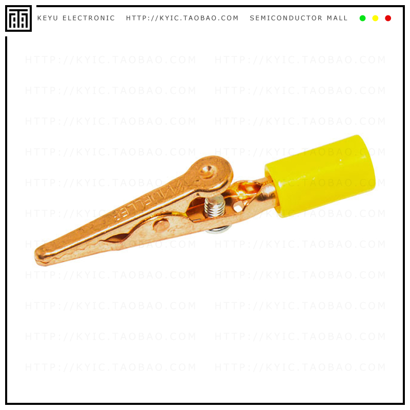 BU-60CHS-4【GATOR CLIP COPPER INSUL 10A】