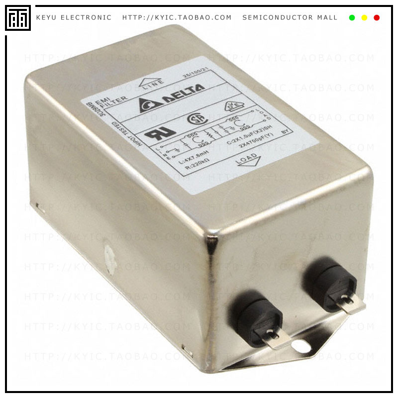 06DPCG5B【LINE FILTER 115/250VAC 6A CHAS】
