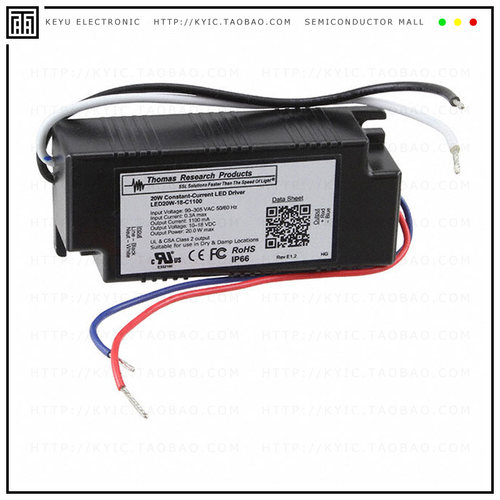 LED20W-18-C1100【LED DRIVER CC AC/DC 10-18V 1.1A】