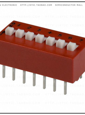 78B07ST【SWITCH SLIDE DIP SPST 150MA 30V】