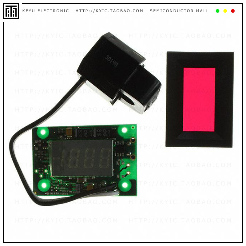 ACA-20RM-5-AC4-RL-C【AMMETER 0-30A LED PANEL MOUNT】