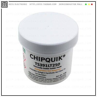 TS391LT250【THERMALLY STABLE SOLDER PASTE NO】