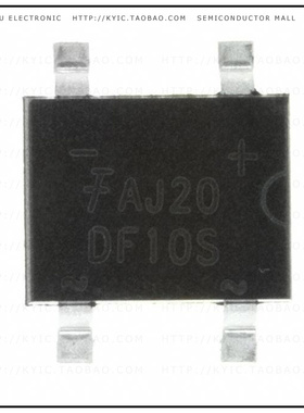 DF10S2【BRIDGE RECT 1PHASE 1KV 2A 4SDIP】