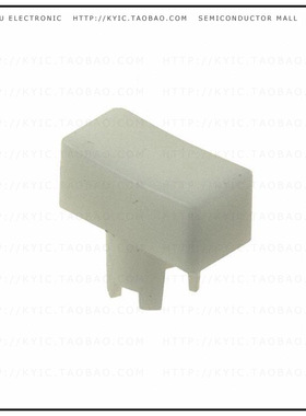 1PS16【CAP TACTILE RECT FROSTED WHITE】