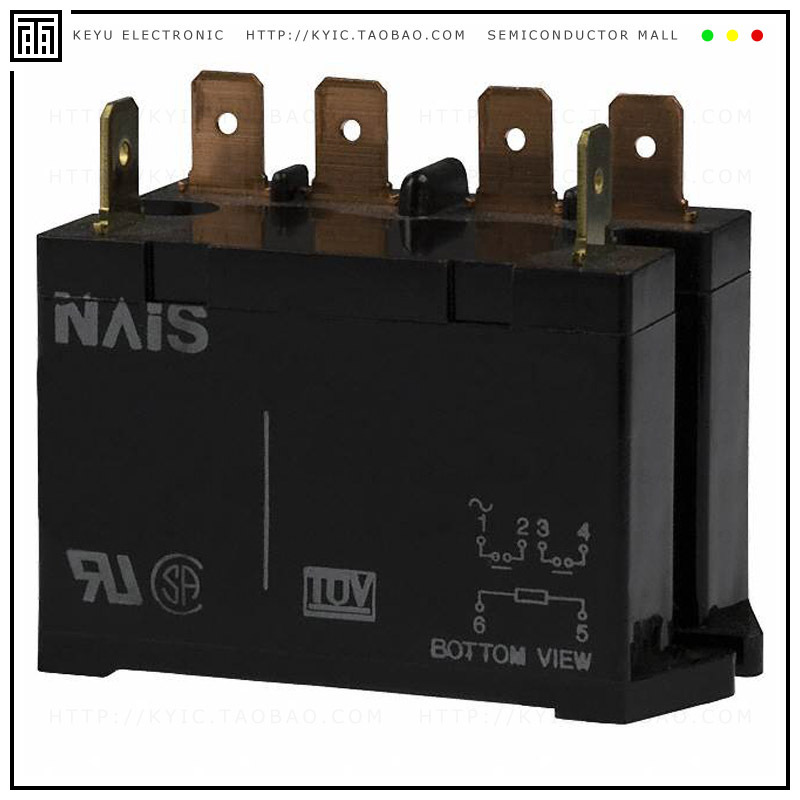 HE2AN-Q-AC24V【RELAY GEN PURPOSE DPST 25A 24V】