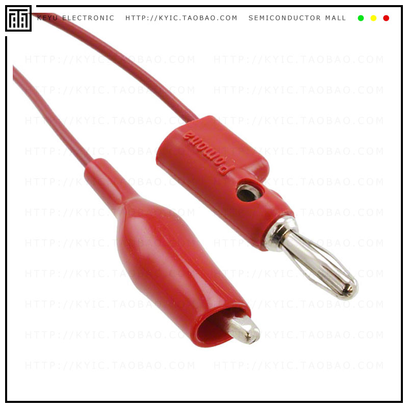 3220-12-2【TEST LEAD BANANA TO GATOR 12'】
