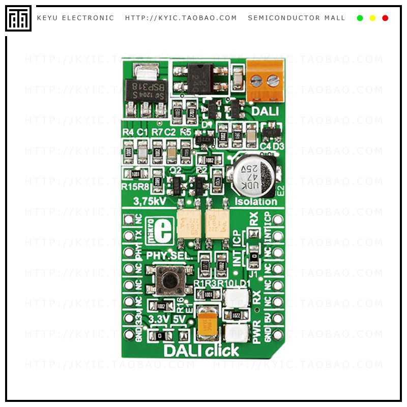 MIKROE-1297【BOARD DALI CLICK MIKROBUS】