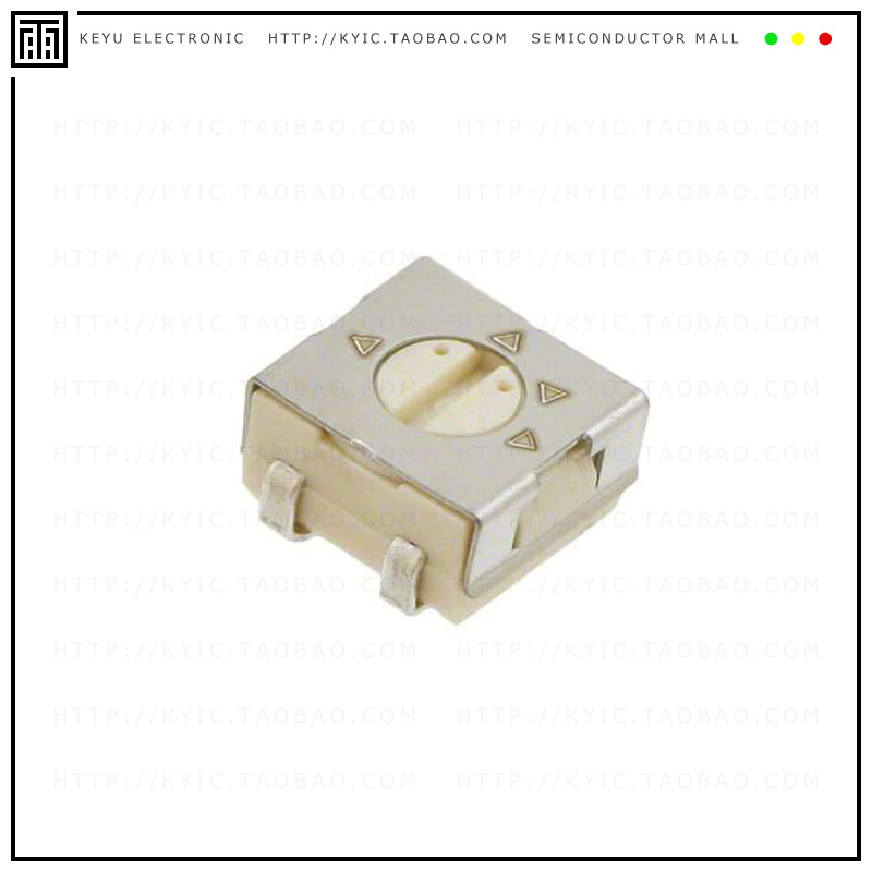 23AR1KLFTR【TRIMMER 1K OHM 0.25W J LEAD TOP】