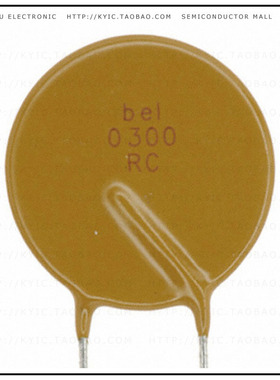 0ZRC0300FF1A【PTC RESET FUSE 90V 3A RADIAL】