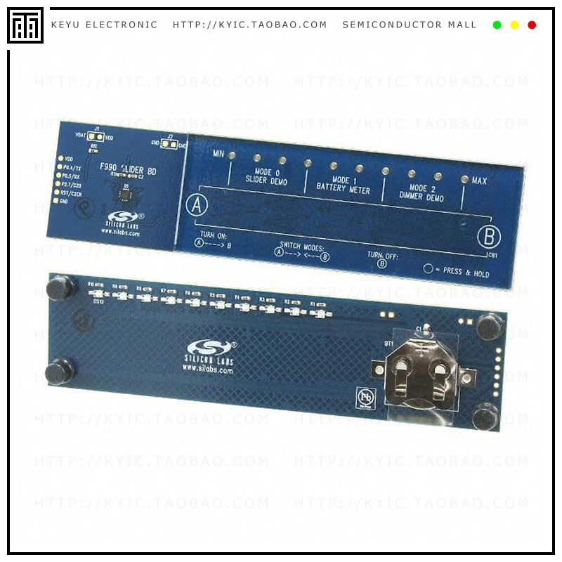 F990SLIDEREK【EVAL CAPACITIVE TOUCH SLIDER】