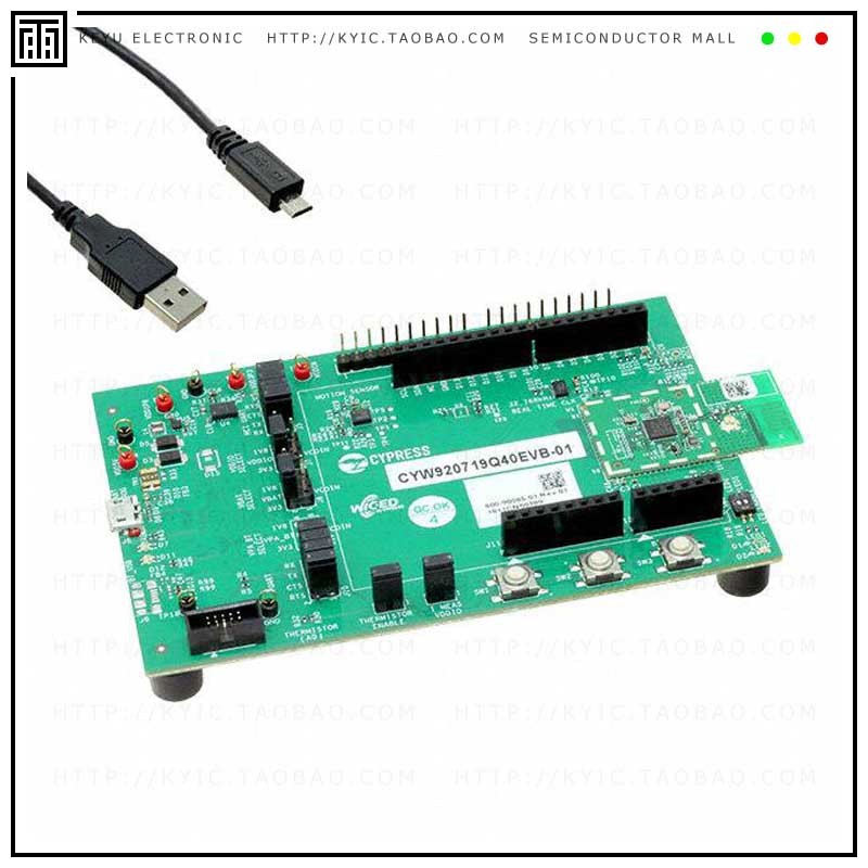 CYW920719Q40EVB-01【EVAL BRD CYW20719 BLE BT5】