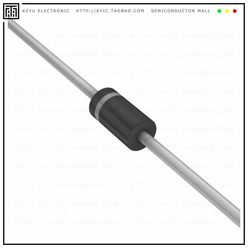 1N4007G【DIODE GEN PURP 1KV 1A DO41】