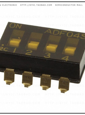 ADF04STTR04【SWITCH SLIDE DIP SPST 100MA 24V】