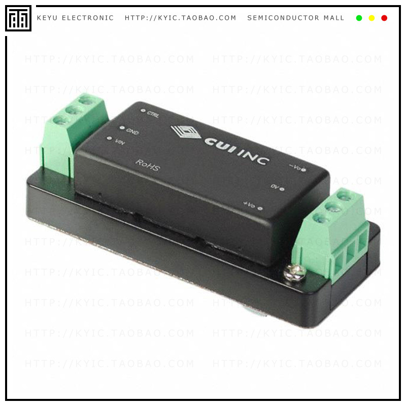 PYB20-Q48-D12-DIN【DC/DC CONVERTER +/-12V 20W】