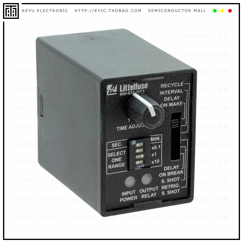 TRU2【RELAY TIME DELAY 1000M 10A 120V】