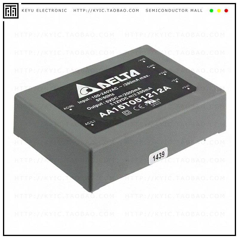 AA15T051212A【AC/DC CONVERTER 5V +/-12V 15W】