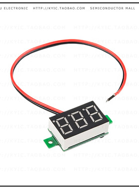 PRT-14313【VOLTMETER 2.5-30VDC LED CHAS MT】