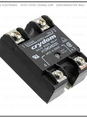 H12WD4825G【SSR RELAY SPST-NO 25A 48-660V】