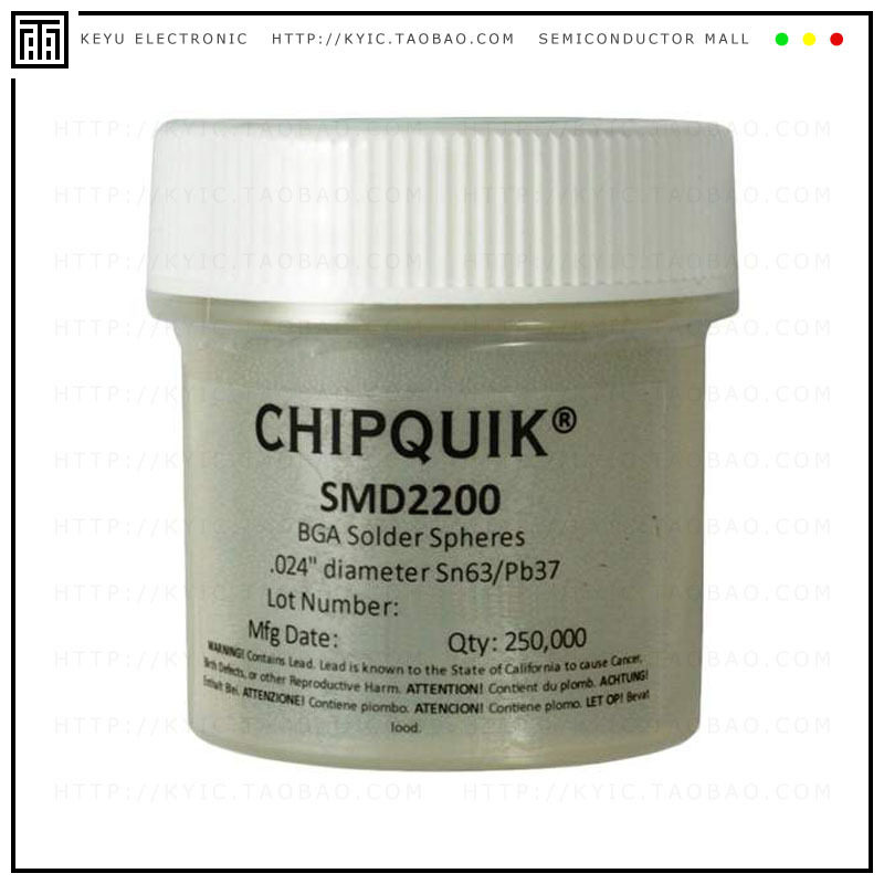 SMD2200【SOLDER SPHERES 63/37 .024 DIAM】