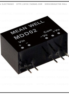 MDD02L-15【DC DC CONVERTER +/-15V 2W】