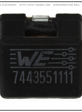7443551111【FIXED IND 11.3UH 11A 9.1 MOHM】