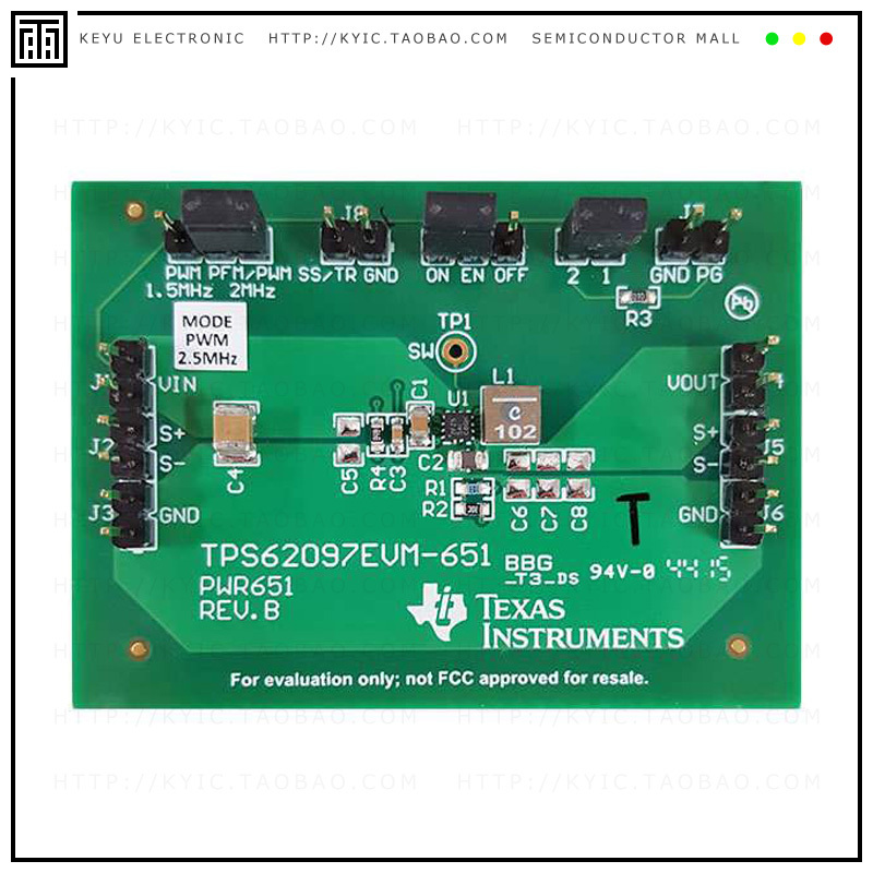 TPS62097EVM-651【EVALUATION MODULE】