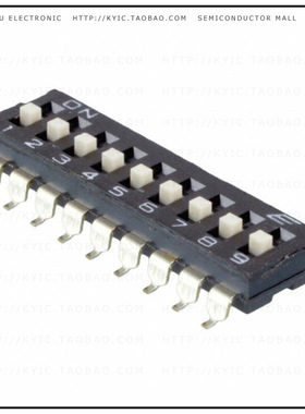 KAE09LGGT【SWITCH SLIDE DIP SPST 25MA 24V】