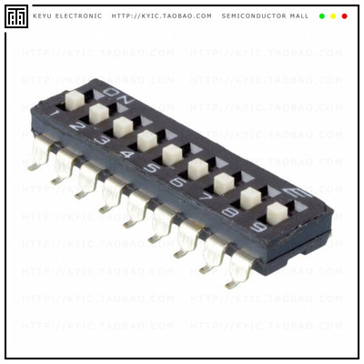 KAE09LGGT【SWITCH SLIDE DIP SPST 25MA 24V】