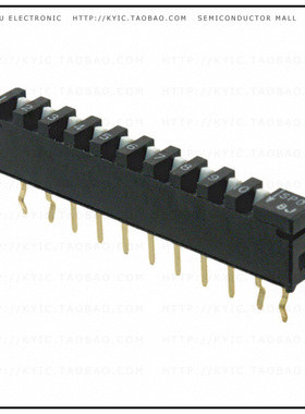 SPA10B【SWITCH SLIDE DIP SPST 10MA 20V】