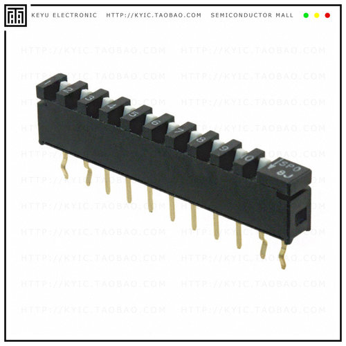 SPA10B【SWITCH SLIDE DIP SPST 10MA 20V】