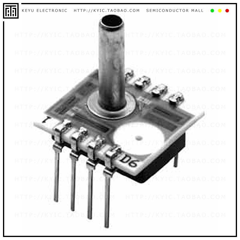 NPC-1210-001D-3-S【SENSOR PRES 1PSI 0-75MV DIP】