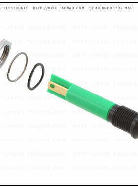 Q8P1BXXG12E【INDICATOR 12V 8MM PROMINENT GRN】