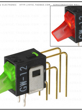 GW12LJVCF【SWITCH ROCKER SPDT 0.4VA 28V】