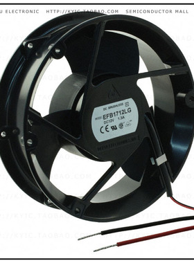 EFB1712LG【FAN AXIAL 172X50.8MM 12VDC WIRE】