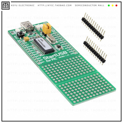 MIKROE-647【STARTUSB FOR PIC18F2550 EVAL BRD】