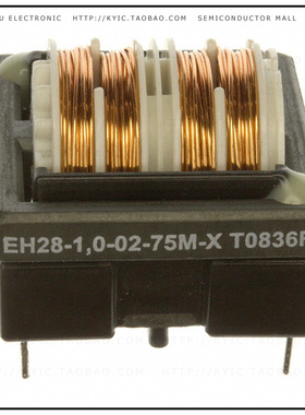 EH28-1.0-02-75M-X【COMMON MODE CHOKE 75MH 1A 2LN TH】