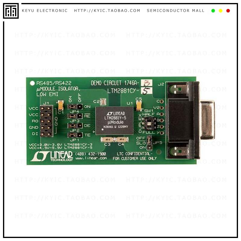 DC1746A-B【EVALUATION KIT LOW EMI LTM2881-5】