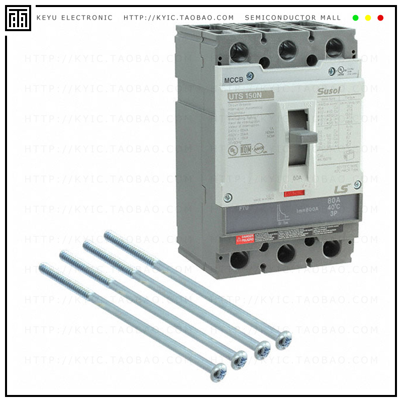 UTS150N-FTU-80A-3P-LL-UL【CIR BRKR THERM 80A 600VAC/600VDC】