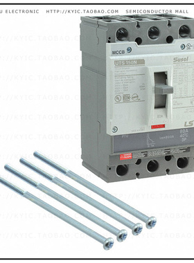 UTS150N-FTU-80A-3P-LL-UL【CIR BRKR THERM 80A 600VAC/600VDC】