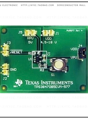 TPS3847085EVM-577【EVAL BOARD FOR TPS3847085】