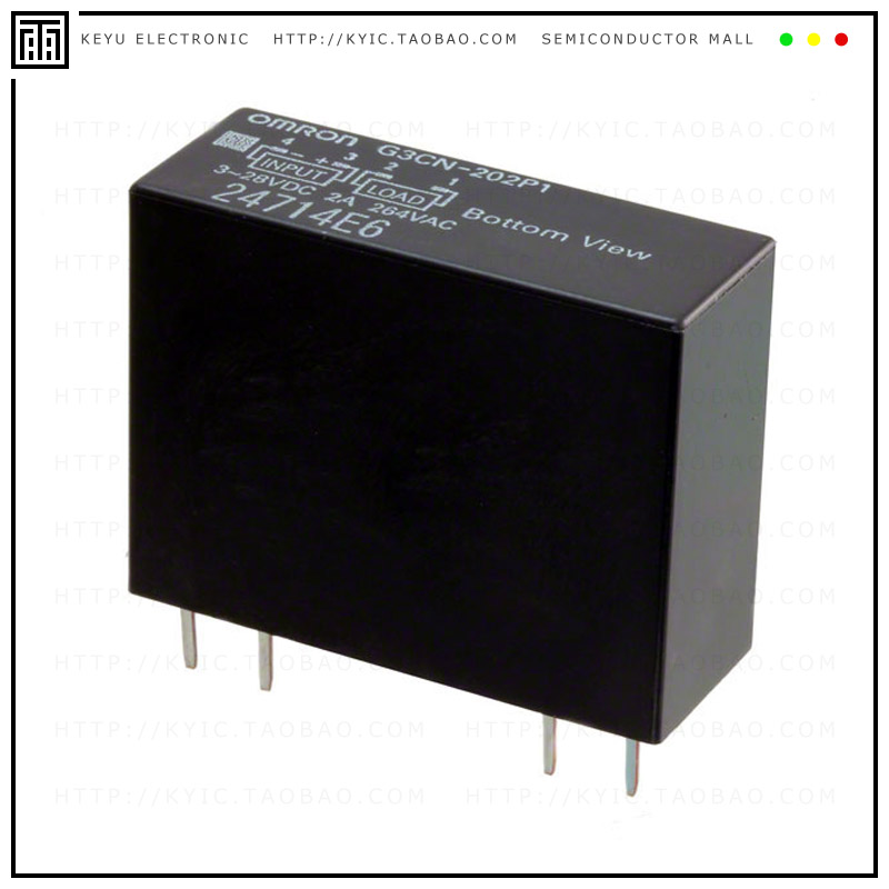 G3CN-202P1-DC3-28【SSR RELAY SPST-NO 2A 75-264V】