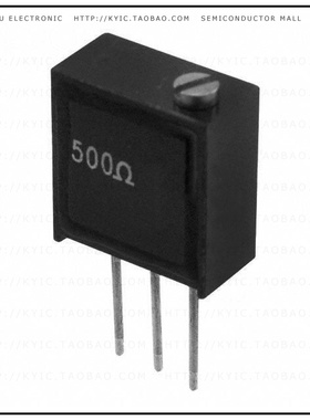 Y006910K0000J9L【TRIMMER 10K OHM 0.25W PC PIN TOP】