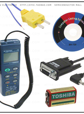 725【DATALOG HUMID/TEMP METER W/DL IN】