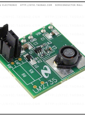 LM2735YMFEVAL【BOARD EVAL LM2735 520KHZ 6LLP】